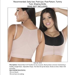 Bra corrector de postura